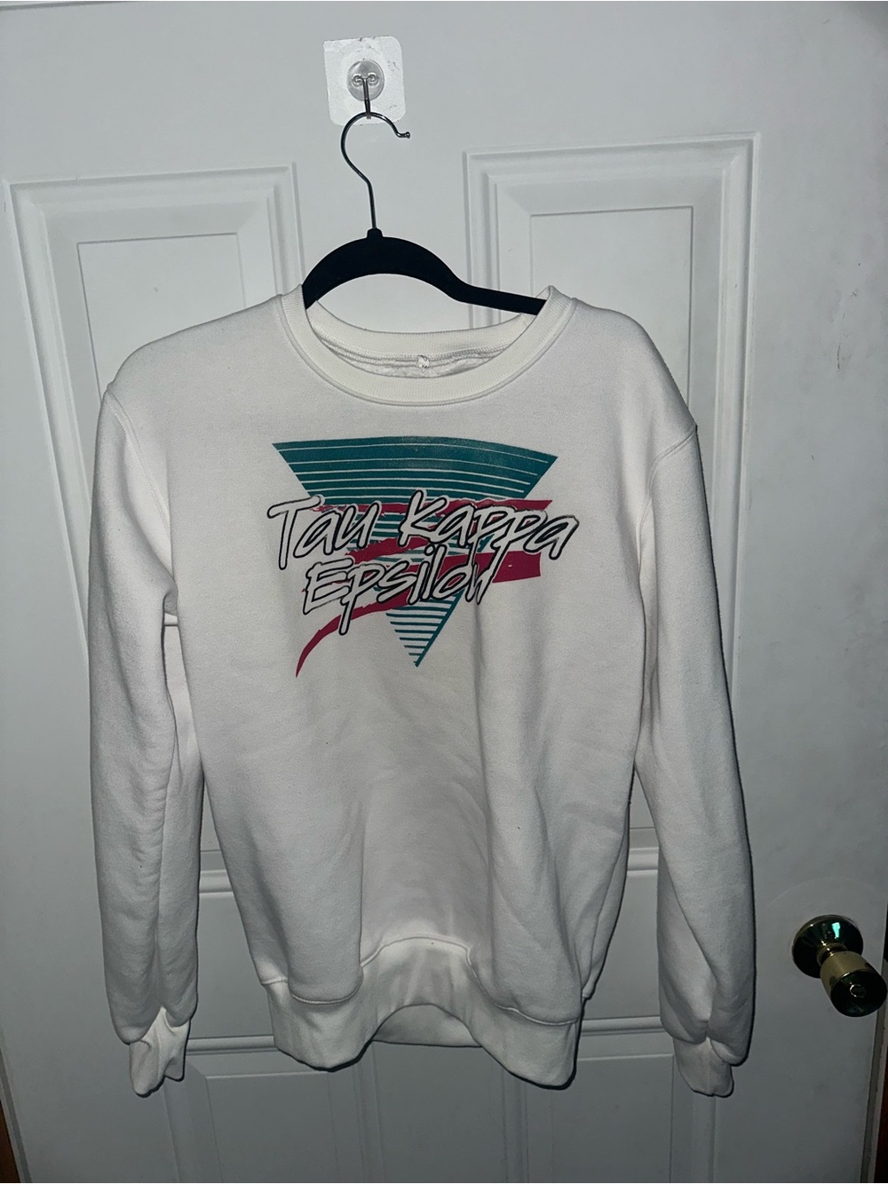 White Crewneck Sweater
